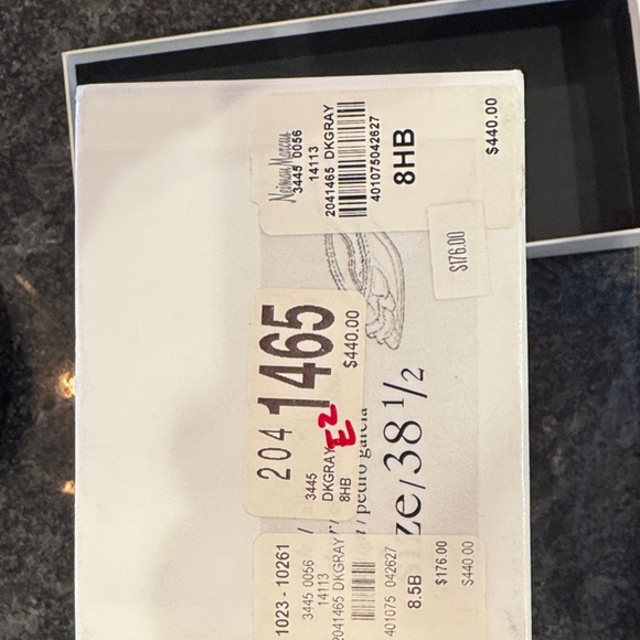 Beautiful Vintage Pedro Garcia Black Scalloped Flats NWT - Picture 5 of 5